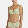 Femme aubade Soutien-Gorges | Soutien-Gorge Push-Up Coque Danse Des Sens Vert