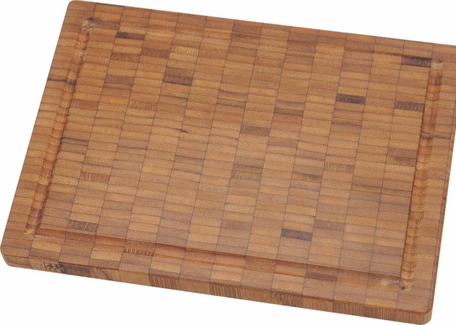 Maison zwilling Art De La Table | Planche A Decouper, 25X18Cm, Bambou, Petit Marron