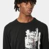 Homme kaporal T-Shirts | T-Shirt Homme En 100% Coton Bio Noir