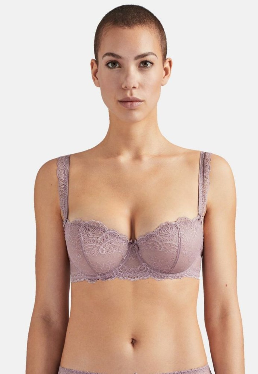 Femme aubade Soutien-Gorges | Soutien-Gorge Corbeille Danse Des Sens Rose