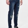 Homme kaporal Pantalons | Jean Slim Homme Bleu