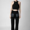 Femme zadig&voltaire Pantalons | Pantalon Flavy Noir