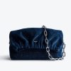 Femme zadig&voltaire Sacs | Sac Rockyssime Bleu