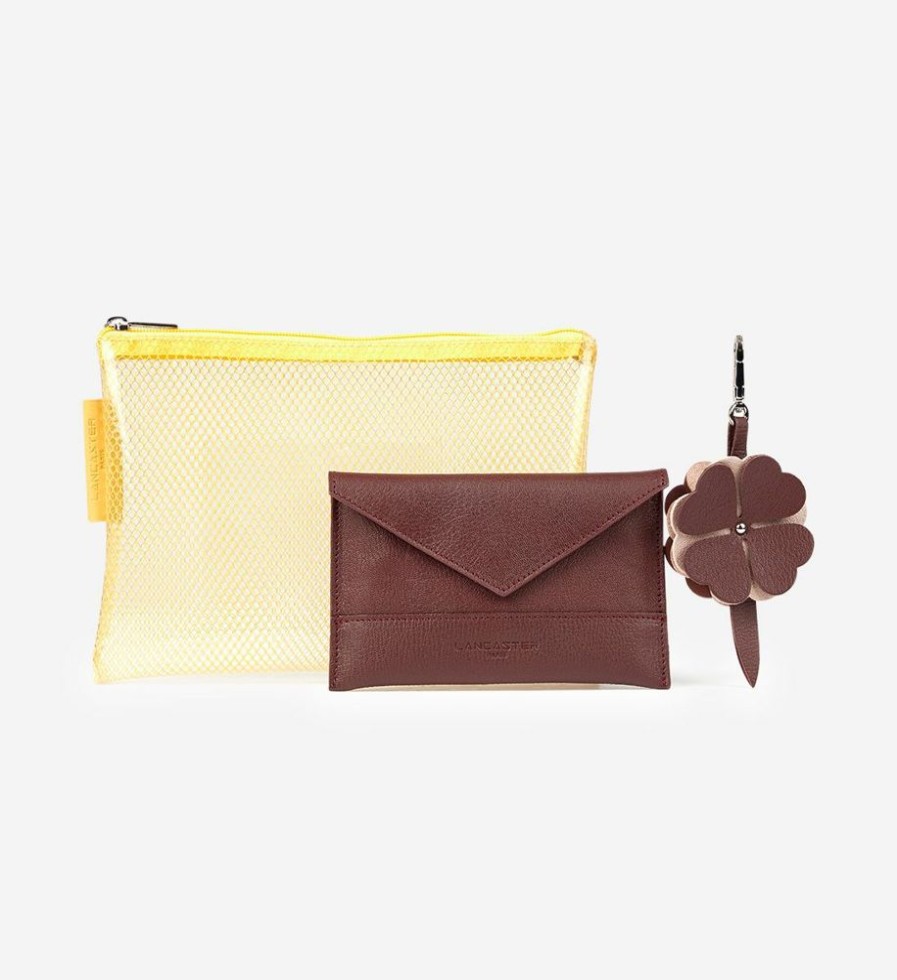 Femme galeries lafayette Pochettes | Pochette Transparente Accessoires Jaune