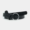 Femme galeries lafayette Ceintures | Ceinture Fine Nola Cuir Noir