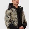 Homme kaporal Manteaux & Vestes | Doudoune Regular Homme Camouflage Vert