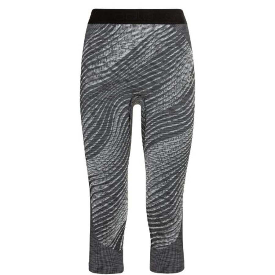 Femme odlo Leggings | Collant ¾ Blackcomb Pour Femme Noir