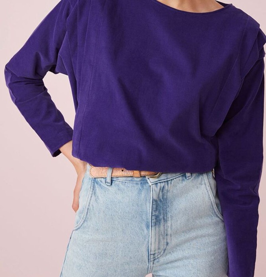 Femme des petits hauts Chemises & Blouses | Blouse Sibelle Violet