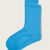 Femme eric bompard Chaussettes & Collants | Chaussettes Basses Unies - Accessoires Cirque Bleu