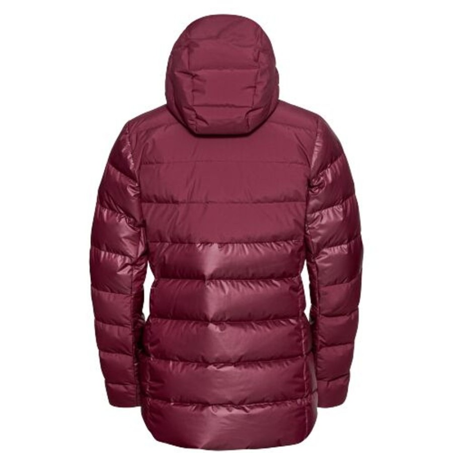 Femme odlo Vetements | Veste A Capuche Avec Isolation En Duvet Recycle Severin N-Thermic Pour Homme Rouge