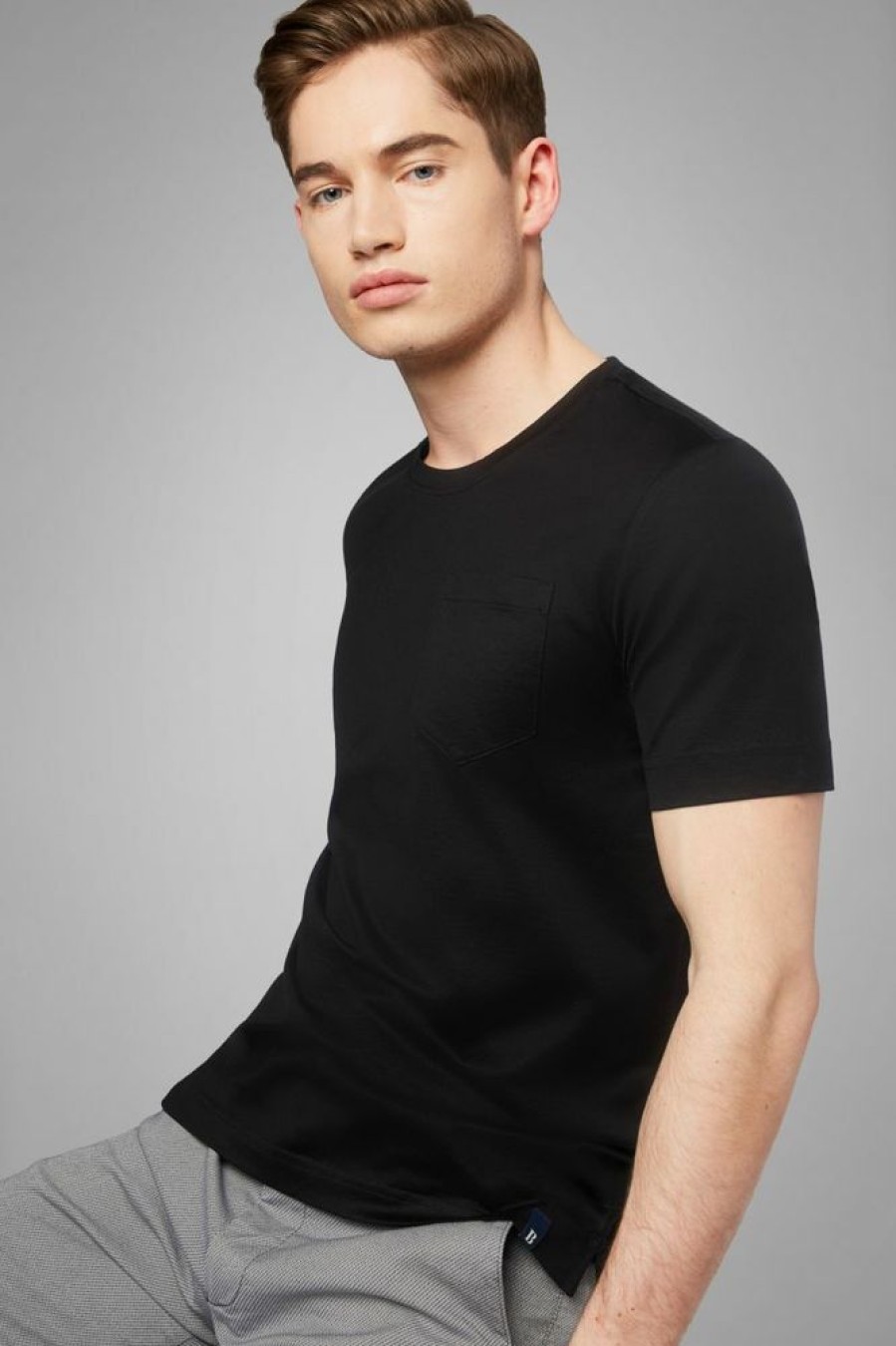 Homme boggi milano T-Shirts | T-Shirt En Jersey De Coton Noir