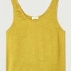 Femme american vintage T-Shirts | Top Femme Widland Jaune