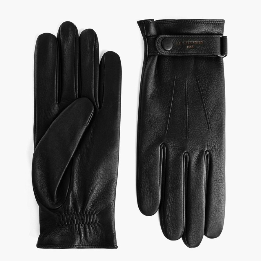 Homme le tanneur Petite Maroquinerie | Gants Homme Casual En Cuir De Cerf Multicolore