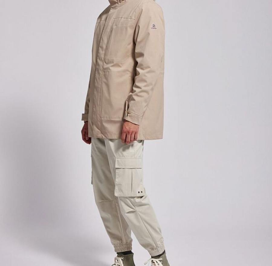 Homme pyrenex Manteaux & Vestes | Delta 3/1 Light Taupe M Gris