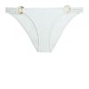 Femme aubade Maillots De Bain | Culotte De Maillot De Bain Mini-Coeur Coconut Sand Blanc