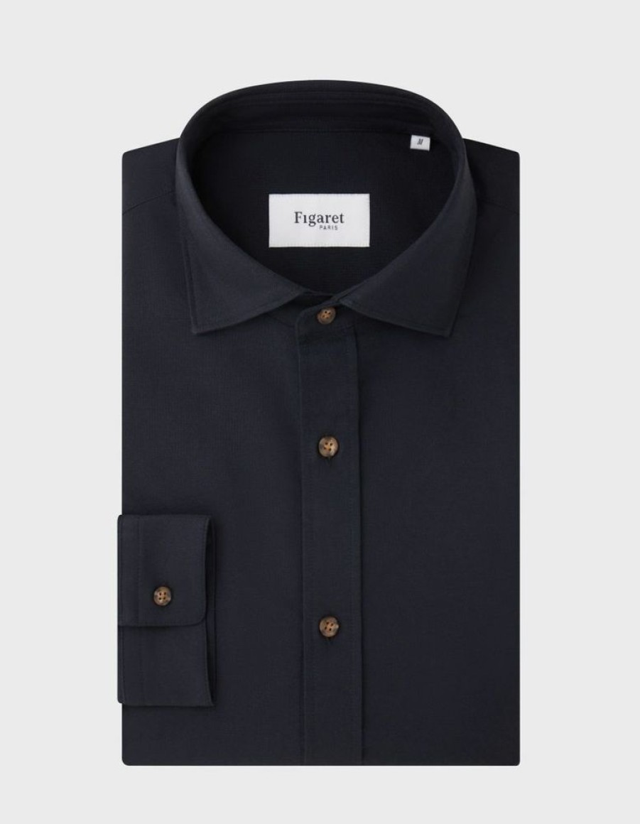 Homme figaret Chemises | Chemise Aristote Marine Bleu