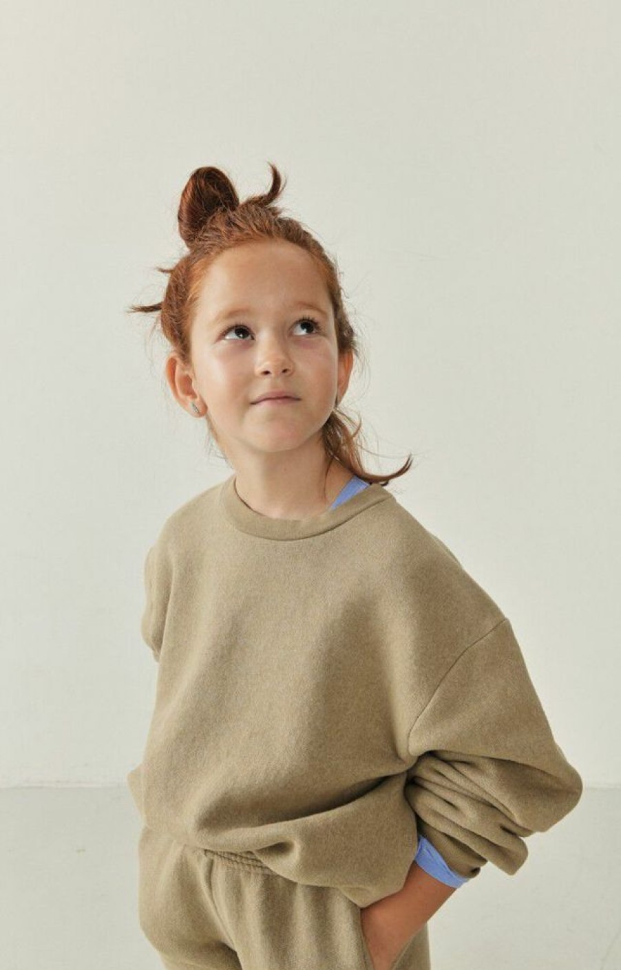 Enfant american vintage Pulls & Gilets | Sweat Enfant Ikatown Marron