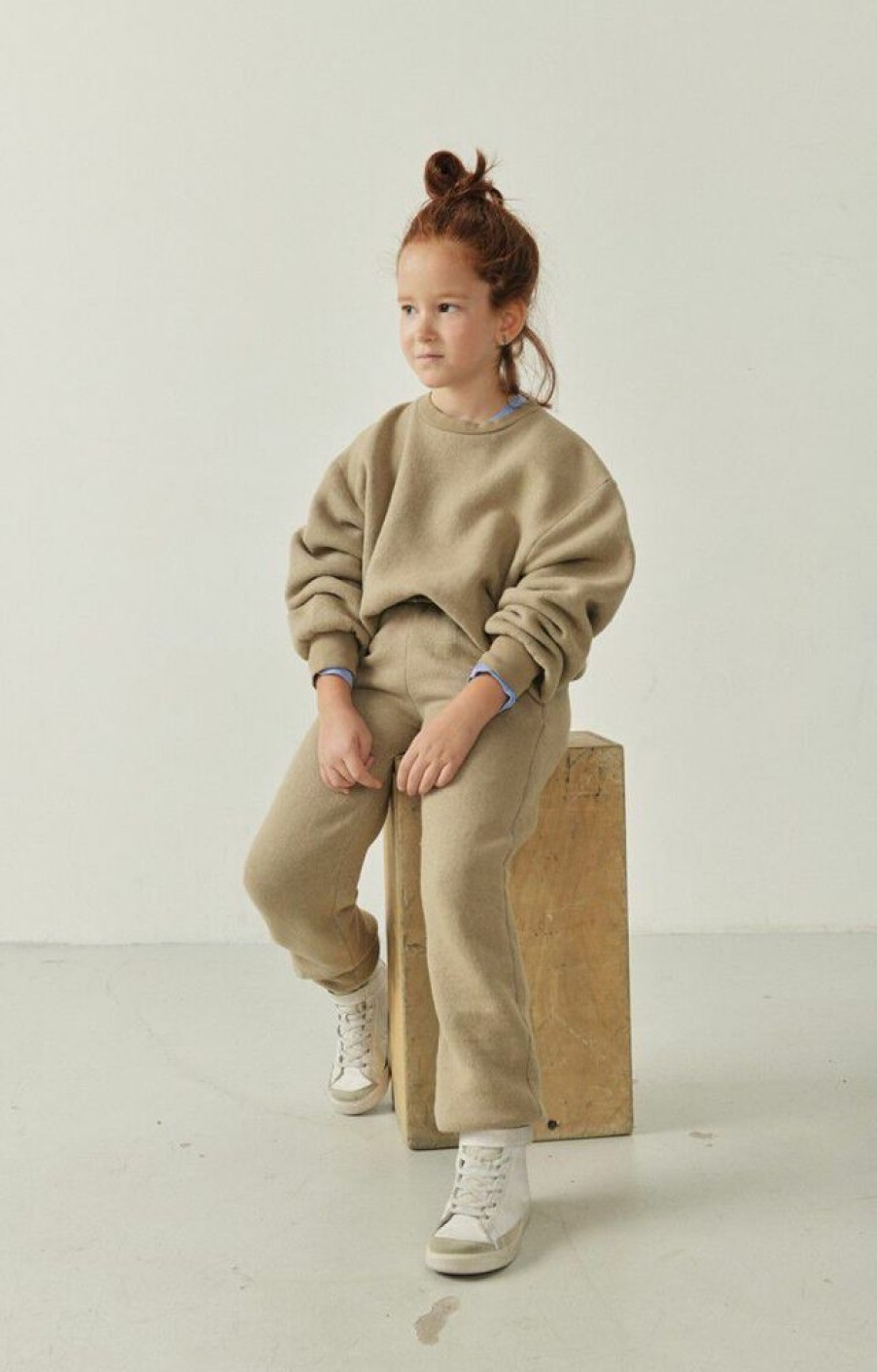 Enfant american vintage Pulls & Gilets | Sweat Enfant Ikatown Marron