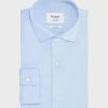 Homme figaret Chemises | Chemise Ajustee Rayee E Bleu