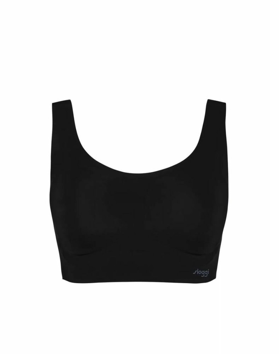 Femme sloggi T-Shirts | Sloggi Zero Feel Top - Top Noir