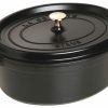 Maison staub Cuisine | Cocotte Second Choix 31 Cm, Ovale, , Fonte Noir