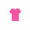 Femme galeries lafayette T-Shirts | T-Shirt Manches Courtes Col Rond Uni Enzano - La Petite Etoile Rose