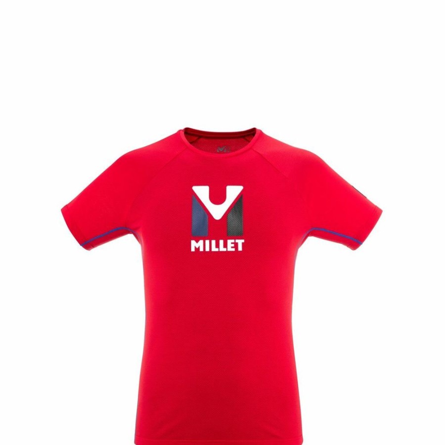 Femme millet Vetements | Top Transfert Trilo Orig Ss M Rouge