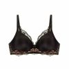 Femme triumph Soutien-Gorges | Amourette Charm P - Soutien-Gorge Ampliforme Sans Armatures Noir