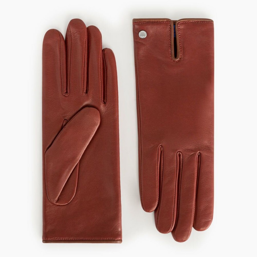 Femme le tanneur Gants | Gants Femme En Cuir D'Agneau Multicolore