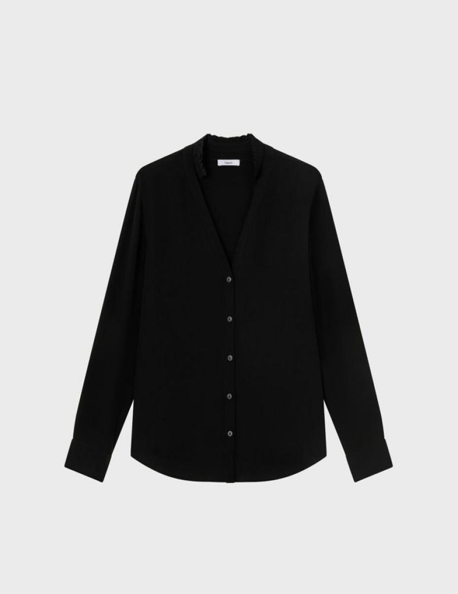 Femme figaret Chemises & Blouses | Chemise Celine E Noir