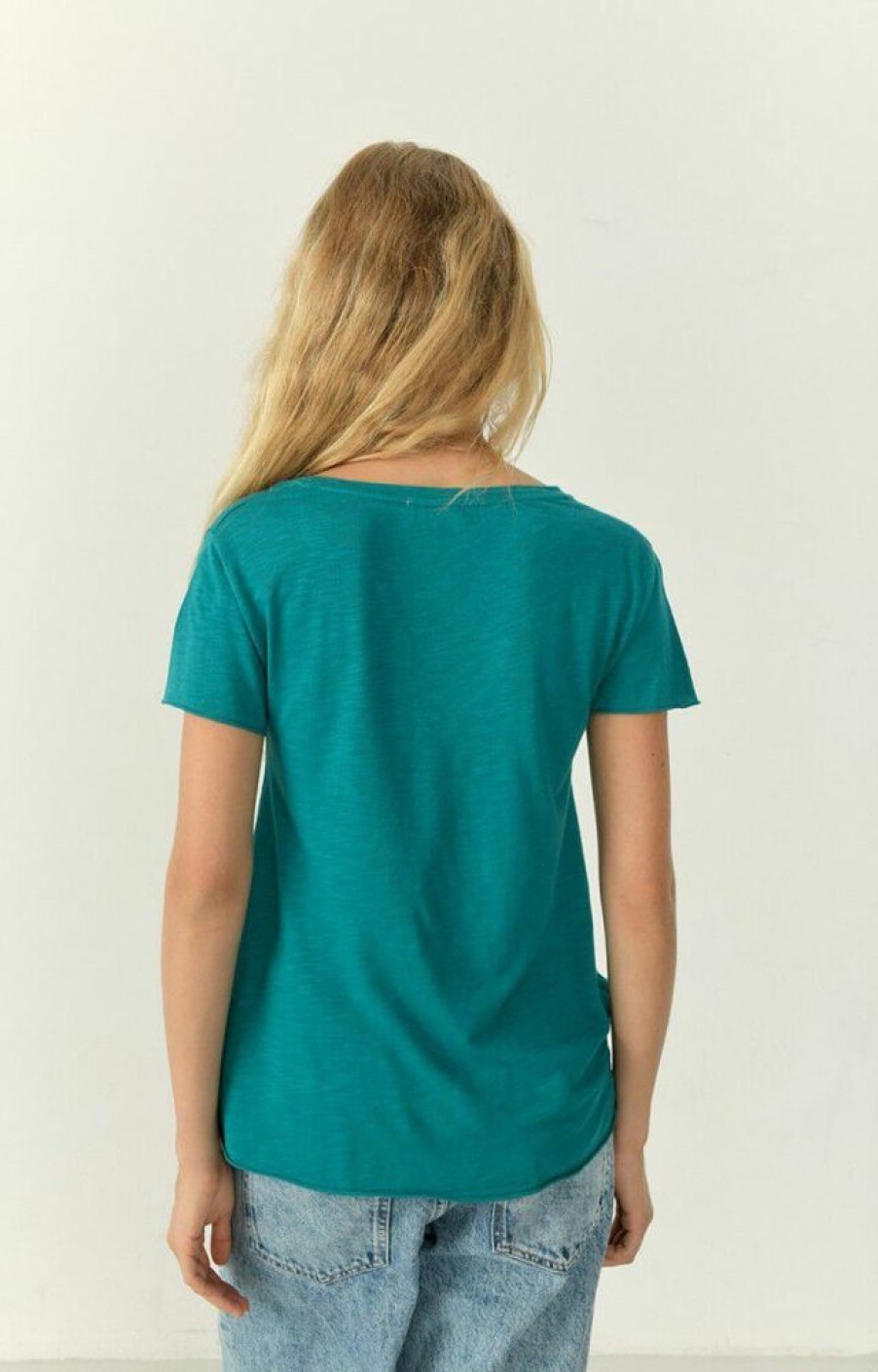 Femme american vintage T-Shirts | T-Shirt Femme Jacksonville Vert