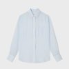 Femme figaret Chemises & Blouses | Chemise Charlotte Rayee E Bleu