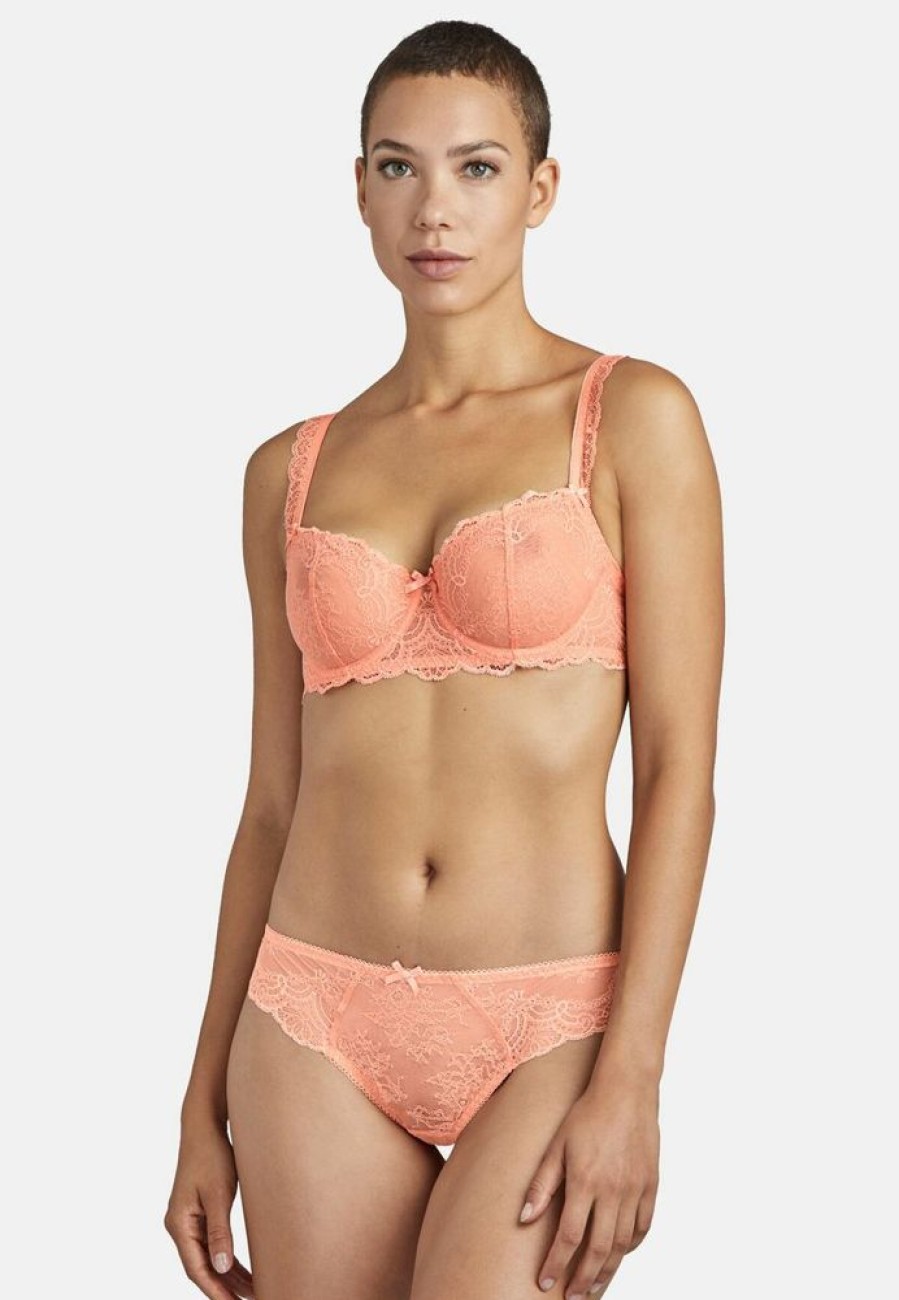 Femme aubade Culottes | Tanga Danse Des Sens Orange