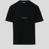 Homme karl lagerfeld T-Shirts | Signature Small Logo T Shirt Noir