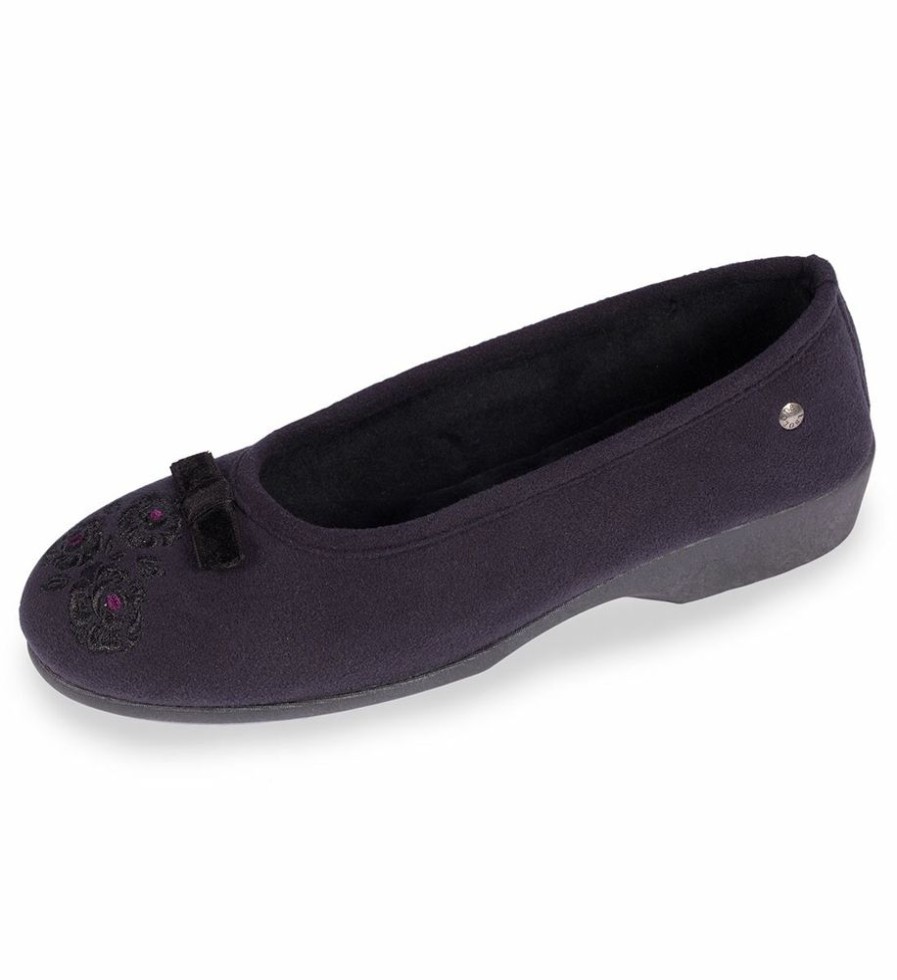 Femme galeries lafayette Sandales & Mules | Chaussons Ballerines Femme Noir