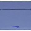 Homme s.t. dupont Petite Maroquinerie | Porte-Billets Line D Slim Marine Bleu