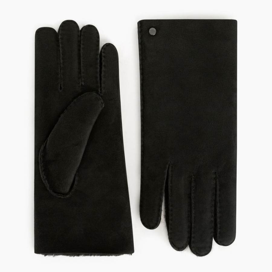 Femme le tanneur Gants | Gants Femme En Cuir D'Agneau Retourne Multicolore