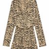 Femme zadig&voltaire Robes & Jupes | Robe Rinka Tiger Marron