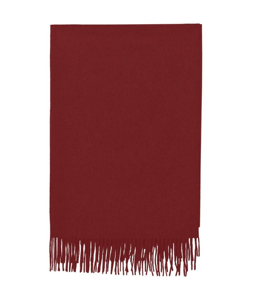 Femme eric bompard Echarpes & Foulards | Etole 210 Cm X 75 Cm - Accessoires Guarana Rouge