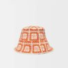 Femme maje Casquettes, Chapeaux & Bonnets | Bob En Crochet Orange