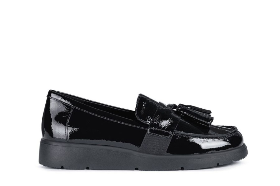 Femme geox Mocassins Et Richelieus | D Arlara Noir