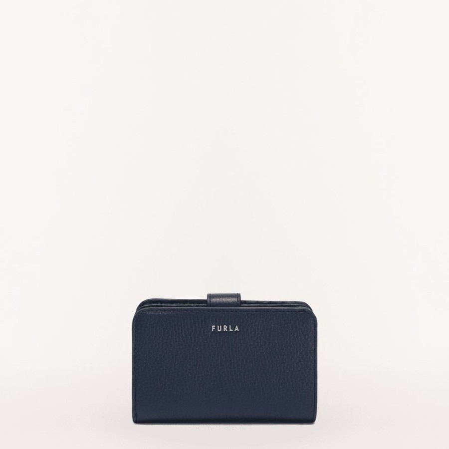 Femme furla Sacs | Ritzy M Compact Wallet - Vitello Keria Bleu