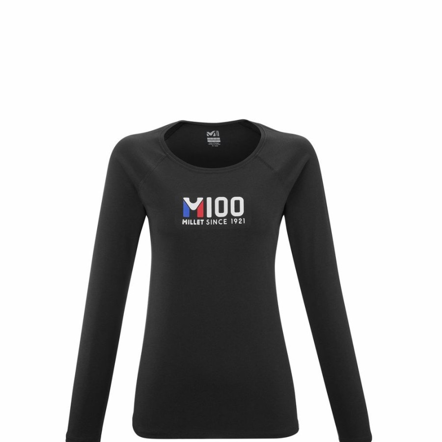 Femme millet Vetements | Top Transfert M100 Ts Ls W Noir