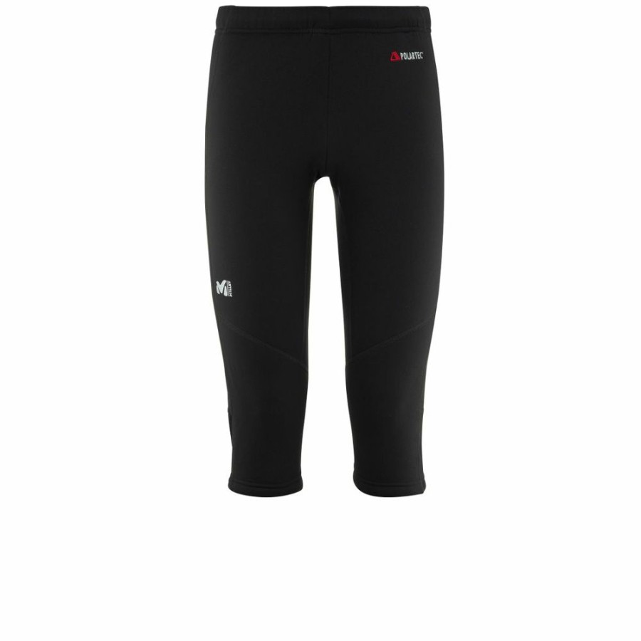 Femme millet Vetements | Bas Thermique Sup Po 3-4 Pt M Noir