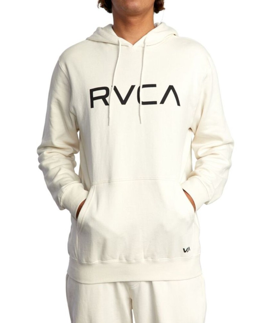 Femme rvca T-Shirts | Big Rvca Hoodie Gris