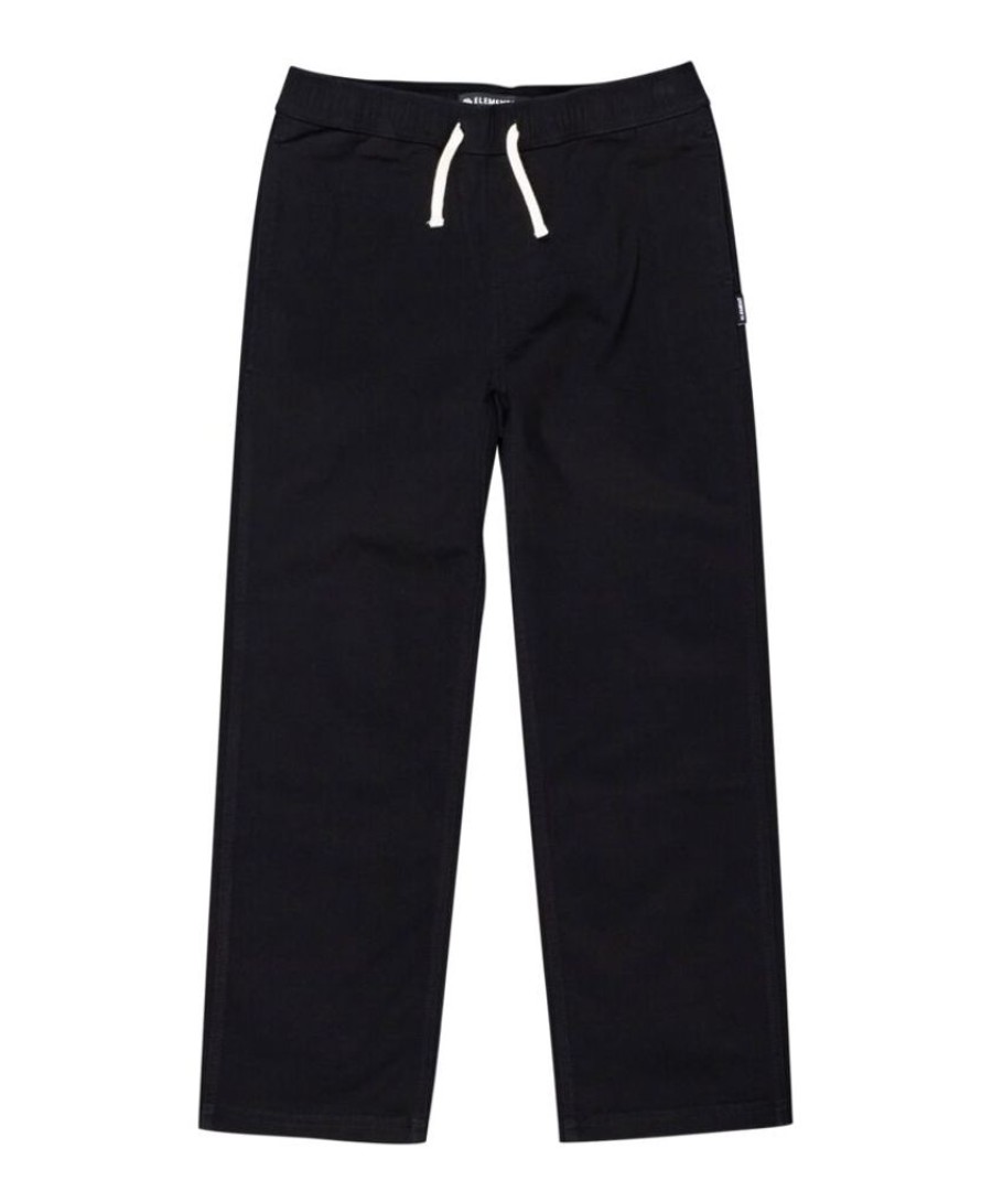 Enfant element Pantalons & Shorts | Chillin Twill Youth Noir