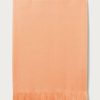 Femme eric bompard Echarpes & Foulards | Etole Voile De Cachemire - Accessoires - Pavot Orange