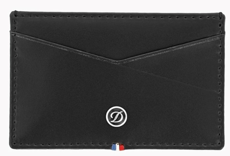 Homme s.t. dupont Petite Maroquinerie | Porte-Cartes 2Cc Noir