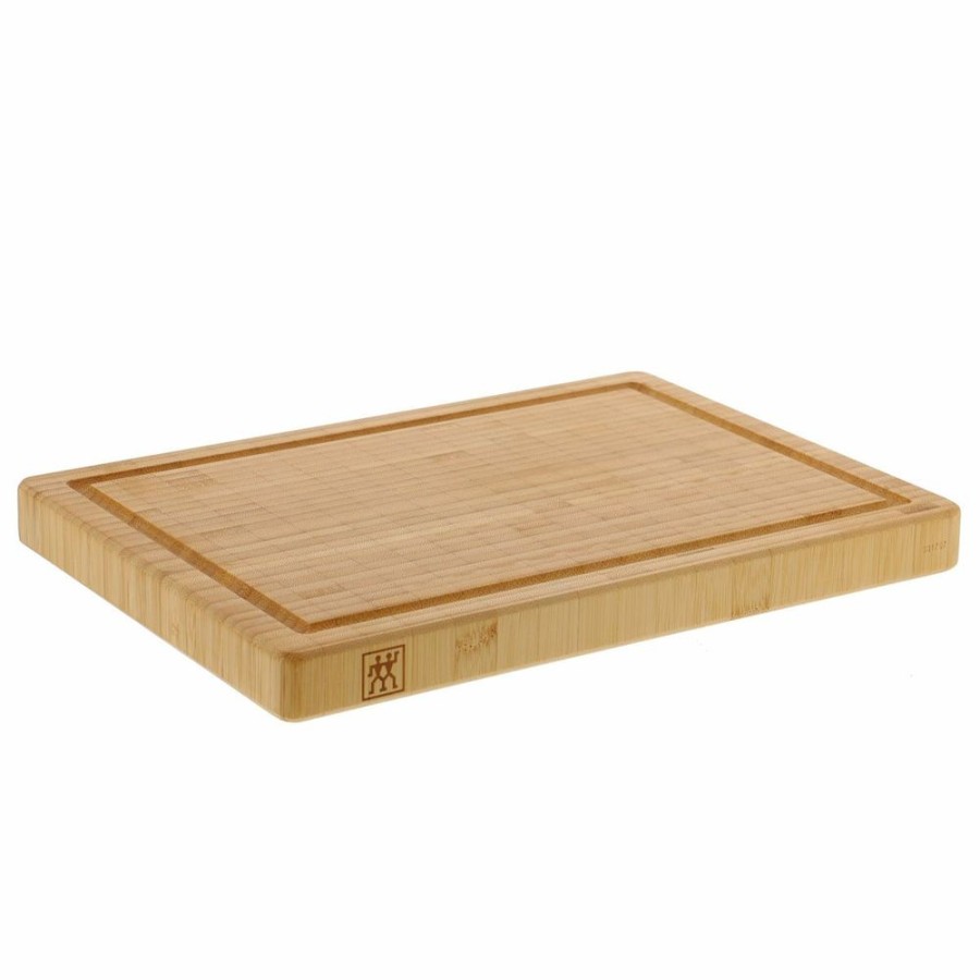 Maison zwilling Art De La Table | Planche A Decouper, 35X25Cm, Bambou, Moyen Marron