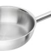 Maison zwilling Cuisine | Poele 24 Cm, Inox 18/10, Argent Gris